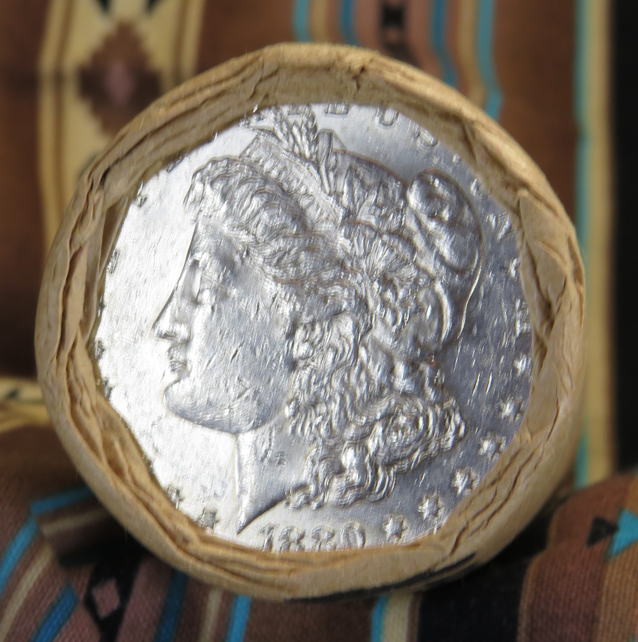 レア　ヴィンテージ フリトス　パッケージロール20柄　蚤の市✖️5 $20 ROLL UNCIRCULATED SILVER MORGAN DOLLARS VAM 7 O OVER O DOUBLE